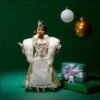 Tiana La Princesa y el sapo Muñeca 28cm Navidad Holiday 2023 Ed Especial Disney