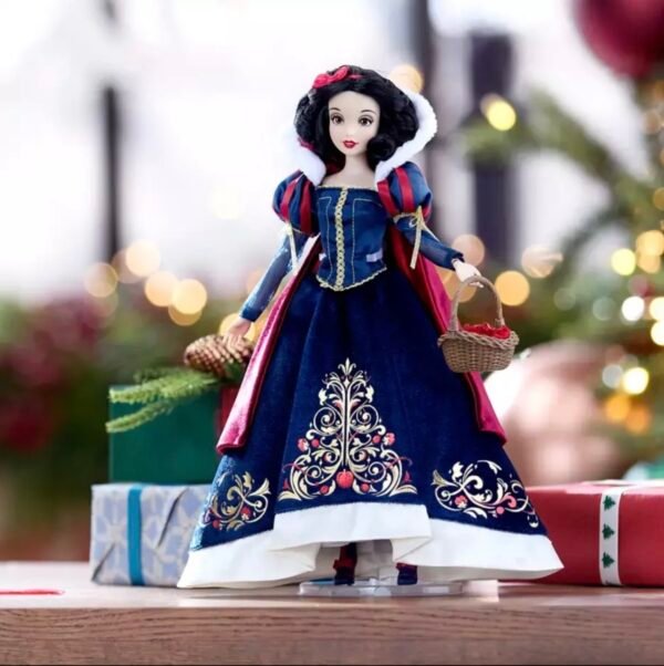 Blanca Nieves Muñeca 28cm Navidad Holiday 2025 Ed Especial Disney Store