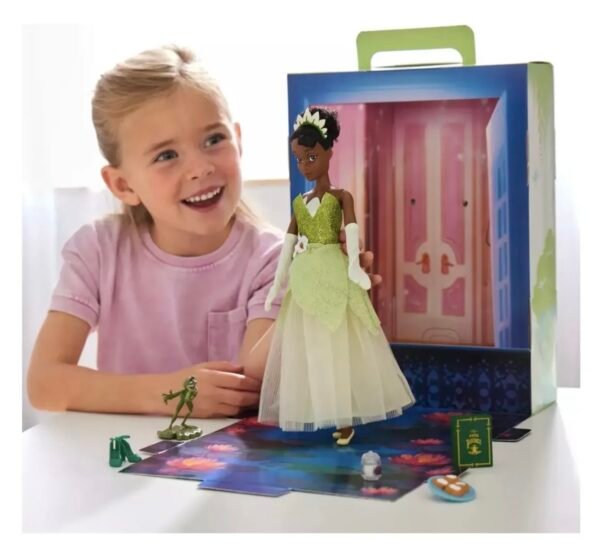 Tiana La Princesa y el Sapo Muñeca Story Doll Disney Store