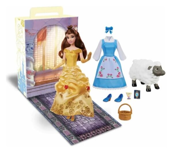 Bella y Bestia set muñeca Story doll Disney Store