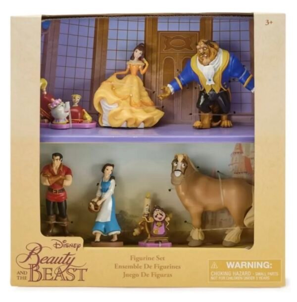 La Bella y La Bestia Play set figuras Disney Parks