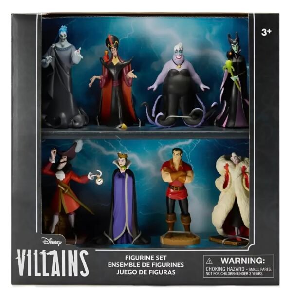 Play Set Villanos Disney 8 Pzas Maléfica Ursula Disney Store