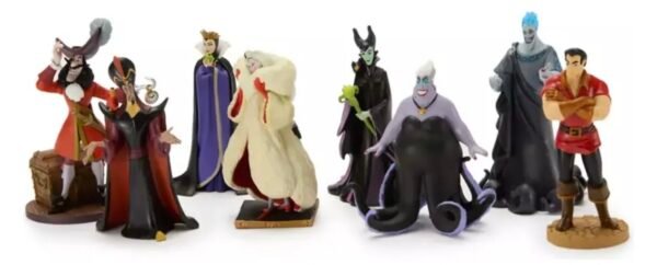 Play Set Villanos Disney 8 Pzas Maléfica Ursula Disney Store