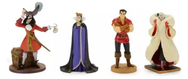 Play Set Villanos Disney 8 Pzas Maléfica Ursula Disney Store