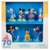 Mickey Mouse Play Set Mini Figuras Disneyland 70 Aniversario Disney