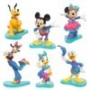 Mickey Mouse Play Set Mini Figuras Disneyland 70 Aniversario Disney