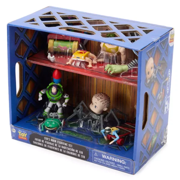La habitación de Sid Toy story Play set figuras Disney Store
