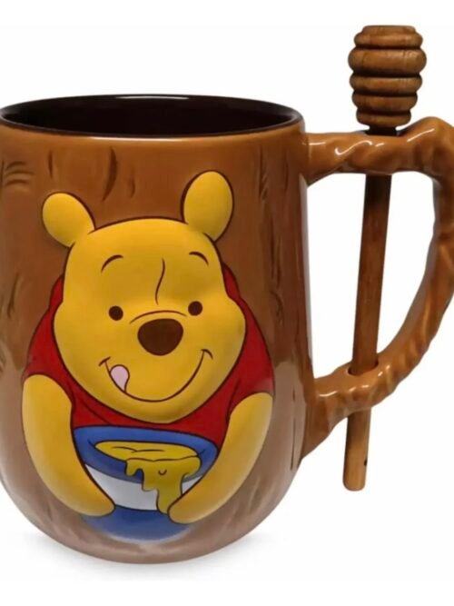 Winnie The Pooh Mug Taza Con Cuchara Disney Parks