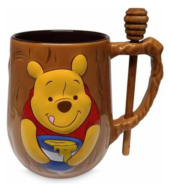 Winnie The Pooh Mug Taza Con Cuchara Disney Parks