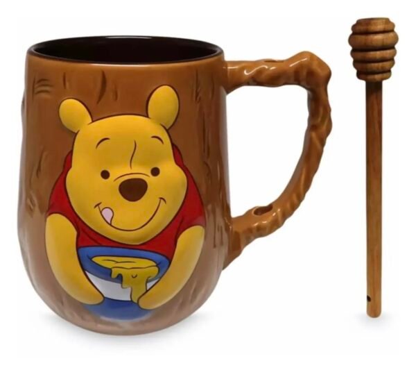 Winnie The Pooh Mug Taza Con Cuchara Disney Parks