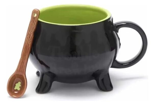Hocus Pocus Taza Mug Con Cuchara 510ml Caldero Disney Store