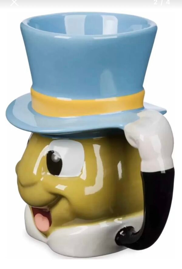 Pepe Grillo Taza Esculpida De Pinocho 560 Ml Disney Store
