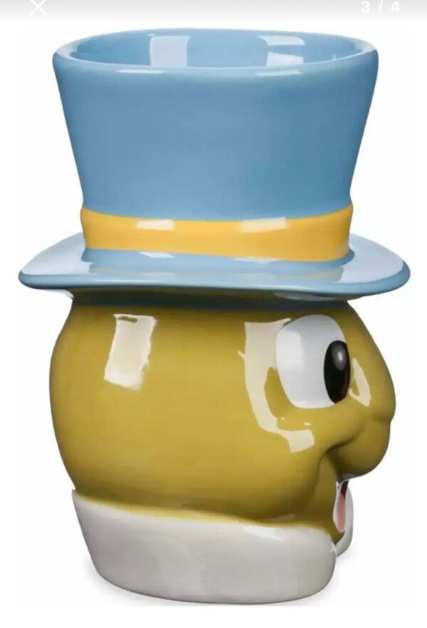 Pepe Grillo Taza Esculpida De Pinocho 560 Ml Disney Store