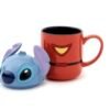 Taza Stitch Astronauta Con Tapa 500 Ml Disney Europa