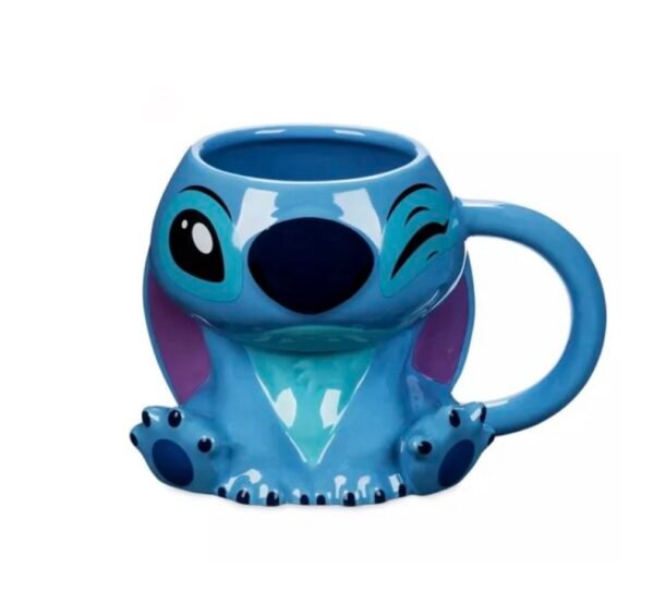 Taza mug Stitch Esculpida Disney Parks