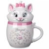 Taza Gata Marie Con tapa Los Aristogatos Disney Parks