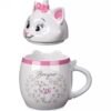 Taza Gata Marie Con tapa Los Aristogatos Disney Parks