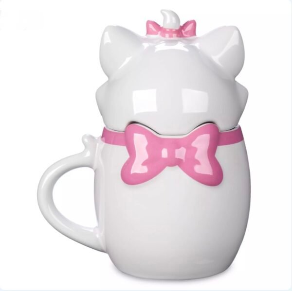Taza Gata Marie Con tapa Los Aristogatos Disney Parks