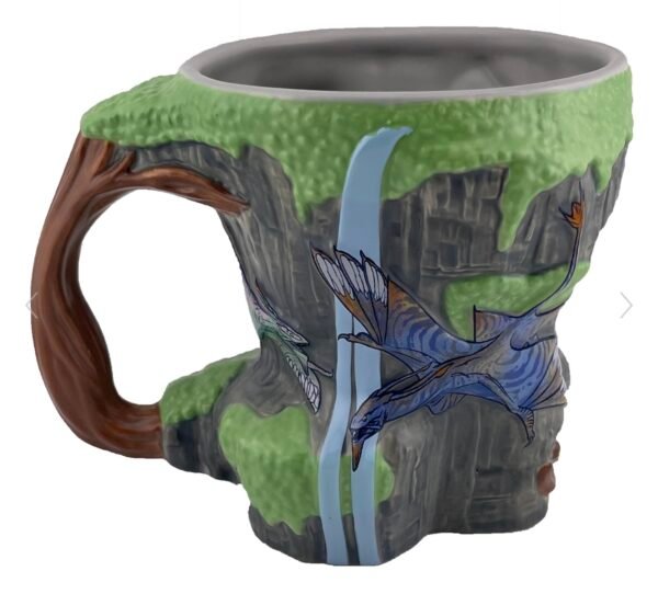 Taza de café de Disney - Montaña flotante de Avatar con Banshee Disney Parks