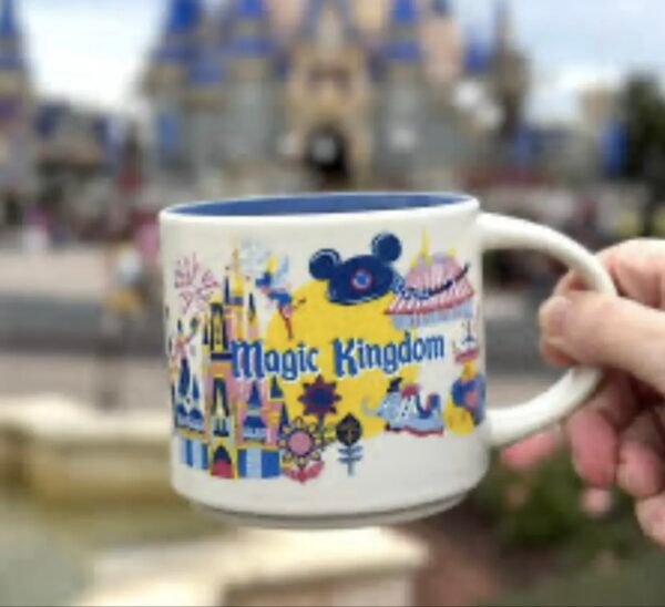 Starbucks Taza Mug 420 Ml Magic Kingdom Disney Parks
