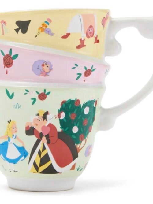 Taza Alicia Y Reina De Corazones 312ml Disney Store Europa