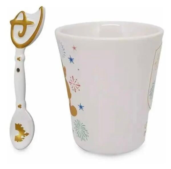 Taza Mug Imagination Mickey Con Cuchara Disney Store