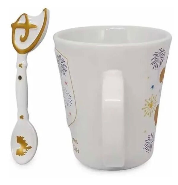 Taza Mug Imagination Mickey Con Cuchara Disney Store