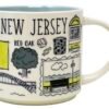Taza Starbucks Mug New Jersey De 414 Ml Coleccion USA