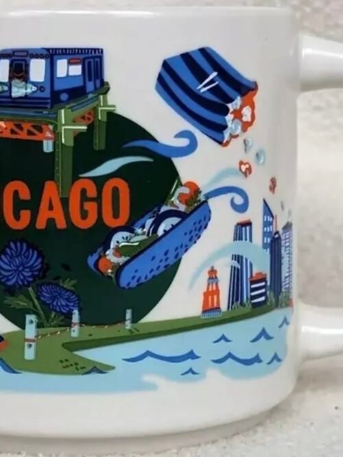 Starbucks Chicago Taza Mug 414 Ml Discovery Series