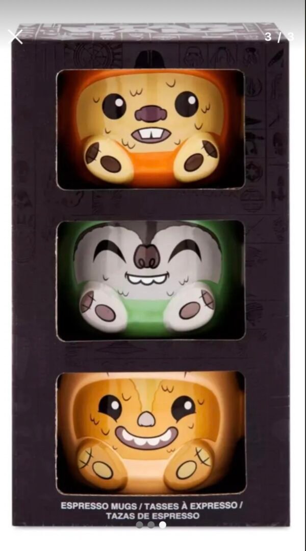 Ewok Set De Tazas Café Expreso Star Wars Disney Store