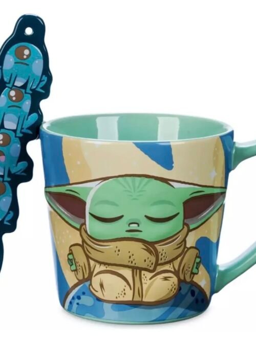 Screenshot Taza Mug Grogu Con Cuchara 420 Ml Mandalorian Disney Store