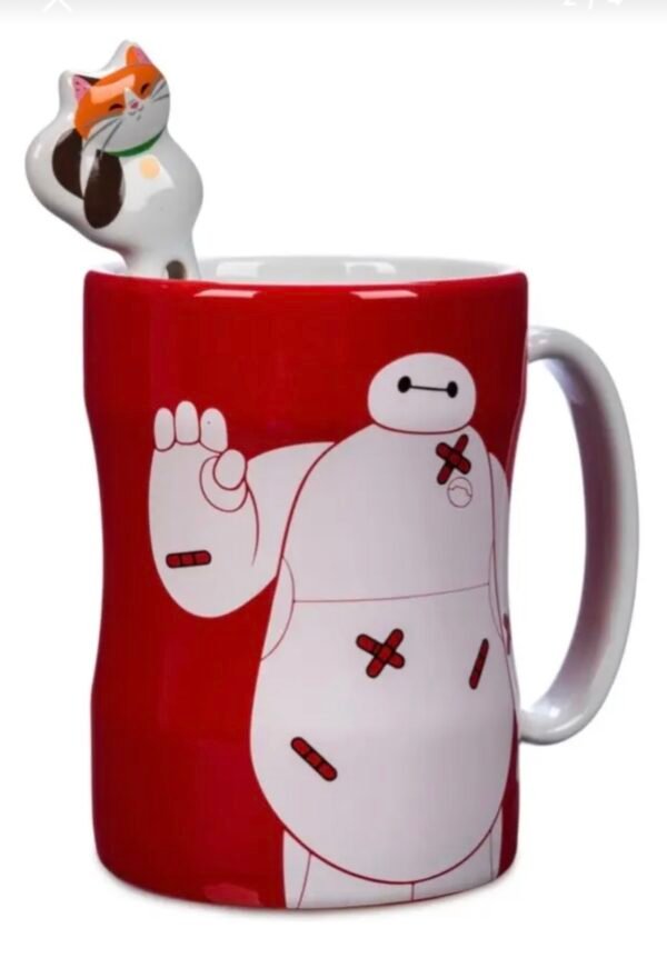 Baymax Set De Taza Y Cuchara Big Héroe Disney Store Europa