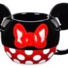 Taza Minnie Mouse 650ml Con Firma Disney Store