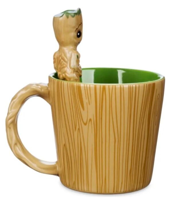 Taza Groot Con Cuchara 425ml Guardianes Disney Store