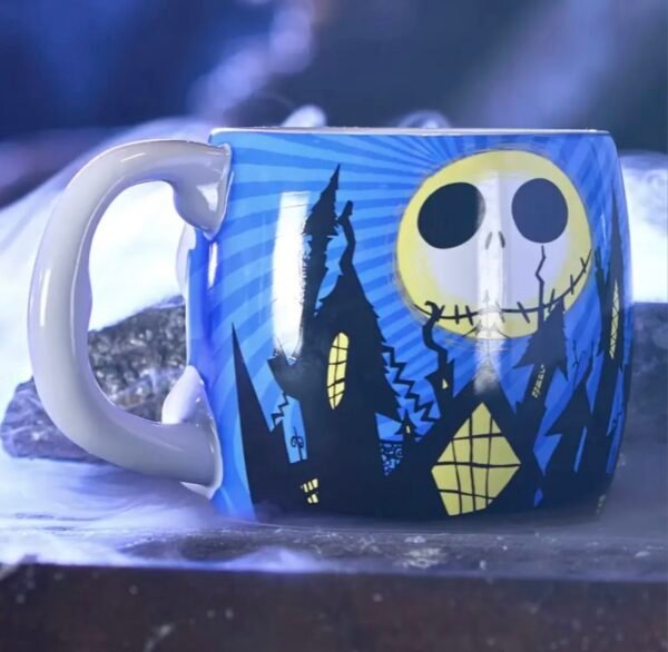 Taza Mug Jack Skellington Y Zero 625 Ml Disney Store