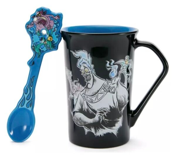 Hades Taza Y Cuchara Dolor Y Pánico Hércules Disney Store