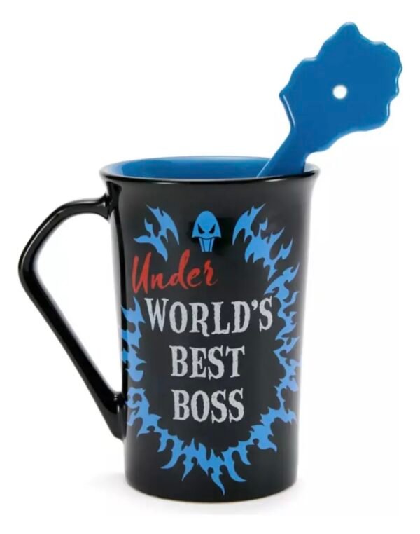 Hades Taza Y Cuchara Dolor Y Pánico Hércules Disney Store