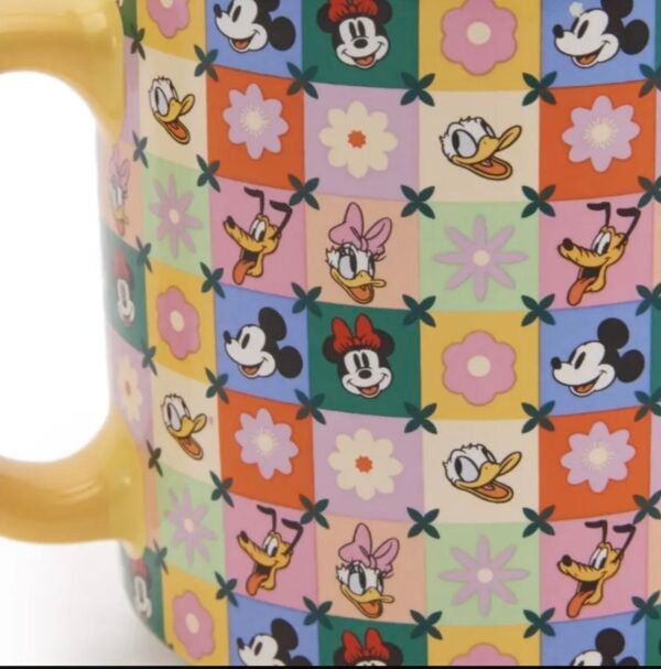 Taza Mickey Y Amigos Floral Parches 500 Ml Disney Europa