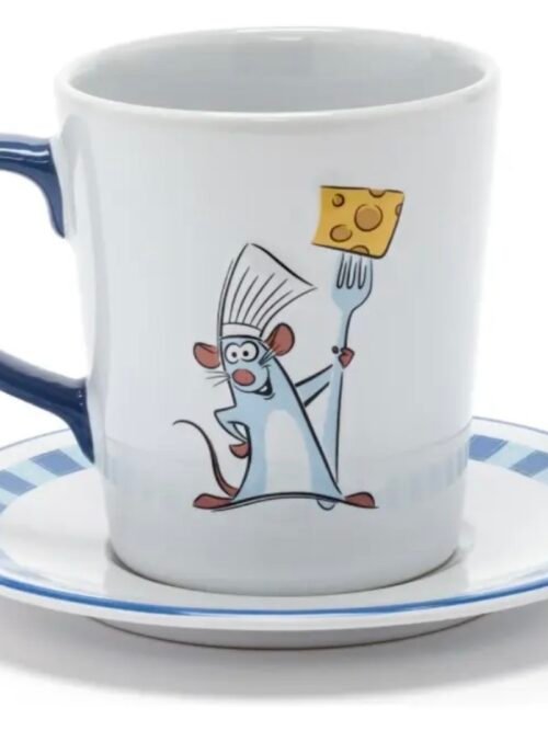 Remy Ratatouille Set Taza 454 Ml  Y Plato Disney Europa