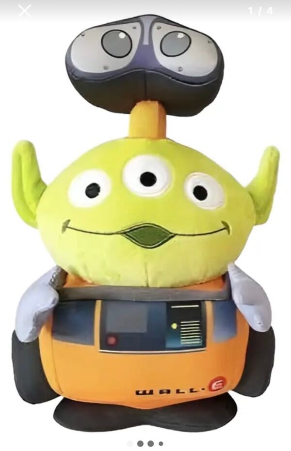 Wall E Alíen Peluche 21cm Remix Toy Story Ed Lt Disney Store