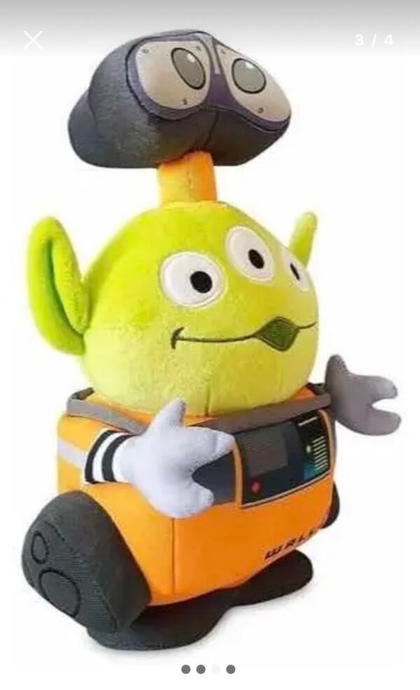 Wall E Alíen Peluche 21cm Remix Toy Story Ed Lt Disney Store