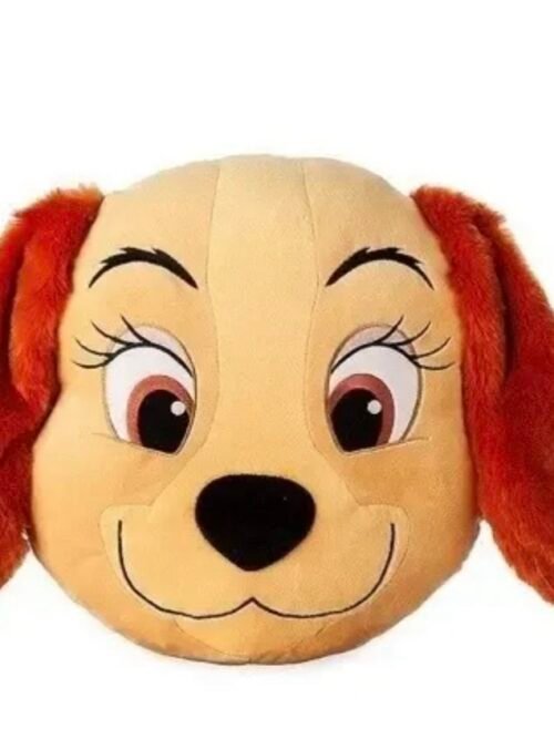 Lady Dama Y Vagabundo Almohada Peluche 38x38cm Disney Store