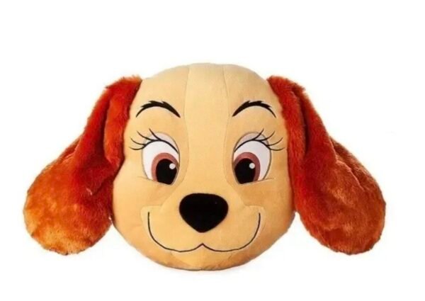 IMG_0539 Lady Dama Y Vagabundo Almohada Peluche 38x38cm Disney Store