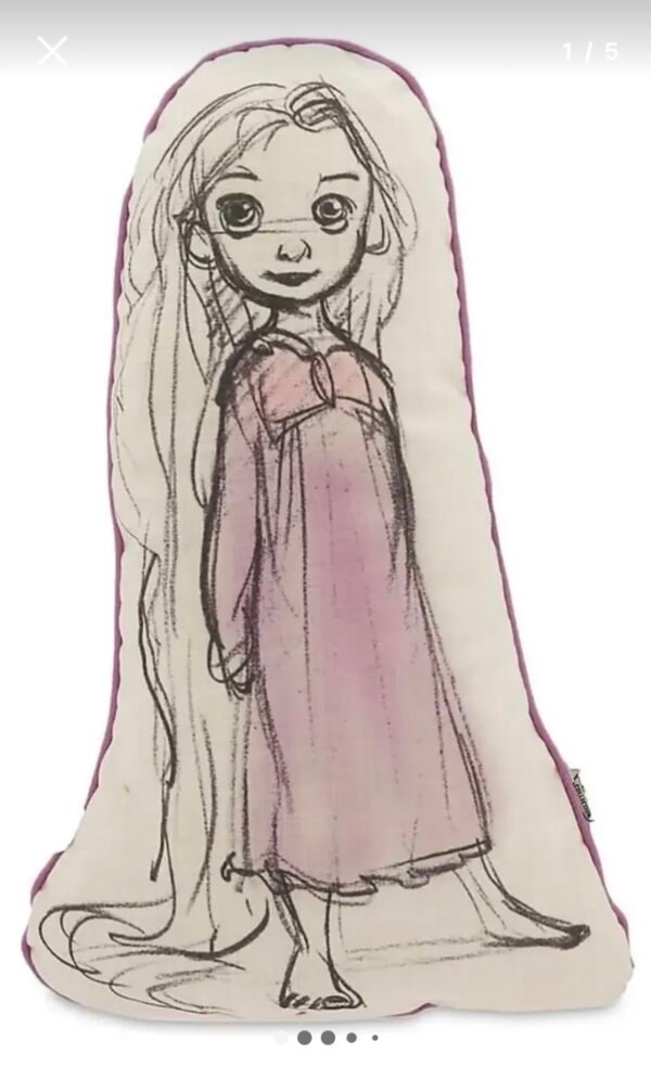 Rapunzel  Animators Almohada 40cm Disney Store Original