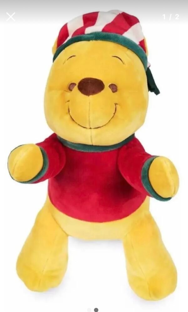Winnie The Pooh Peluche Cuddleez 33cm Navidad Disney Store
