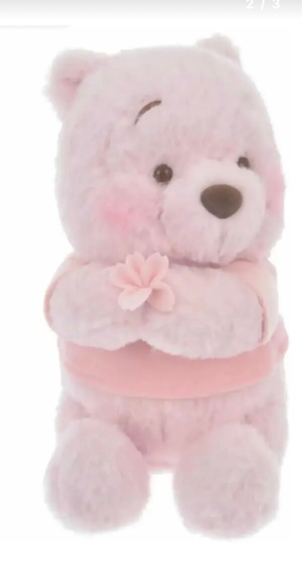 Winnie The Pooh Peluche 25cm Coleccion Sakura Disney Japon