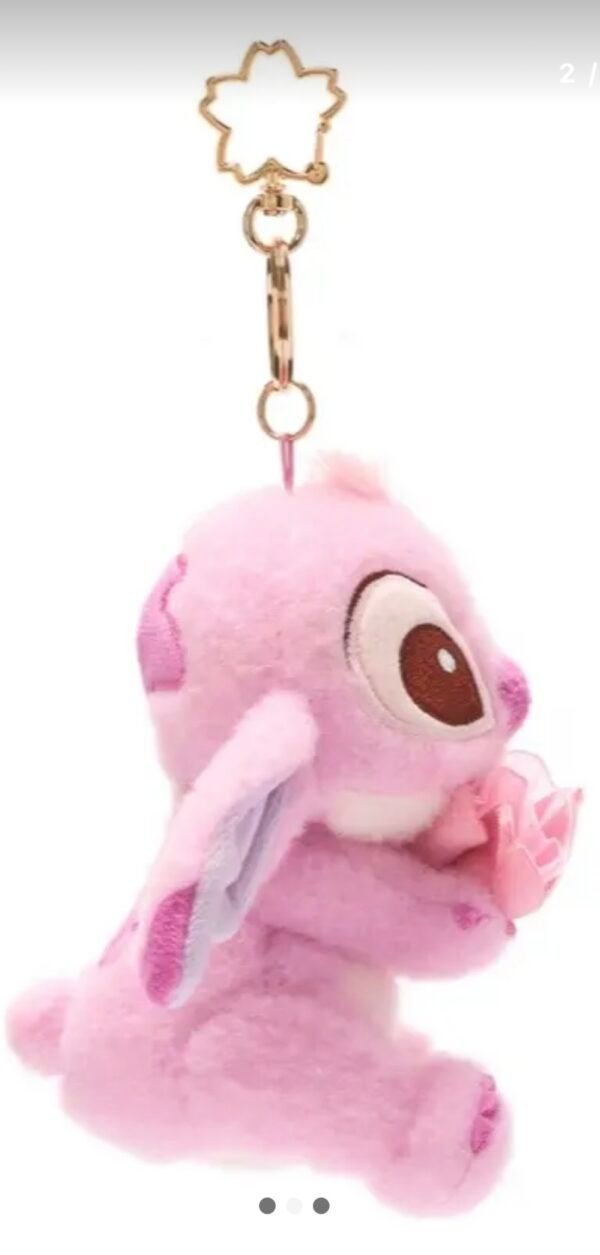 Screenshot Stitch Sakura Llavero De Peluche Disney Store Japón