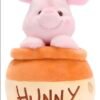 Piglet Peluche 18cm Tarro De Miel Disney Store Japón