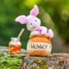 Piglet Peluche 18cm Tarro De Miel Disney Store Japón