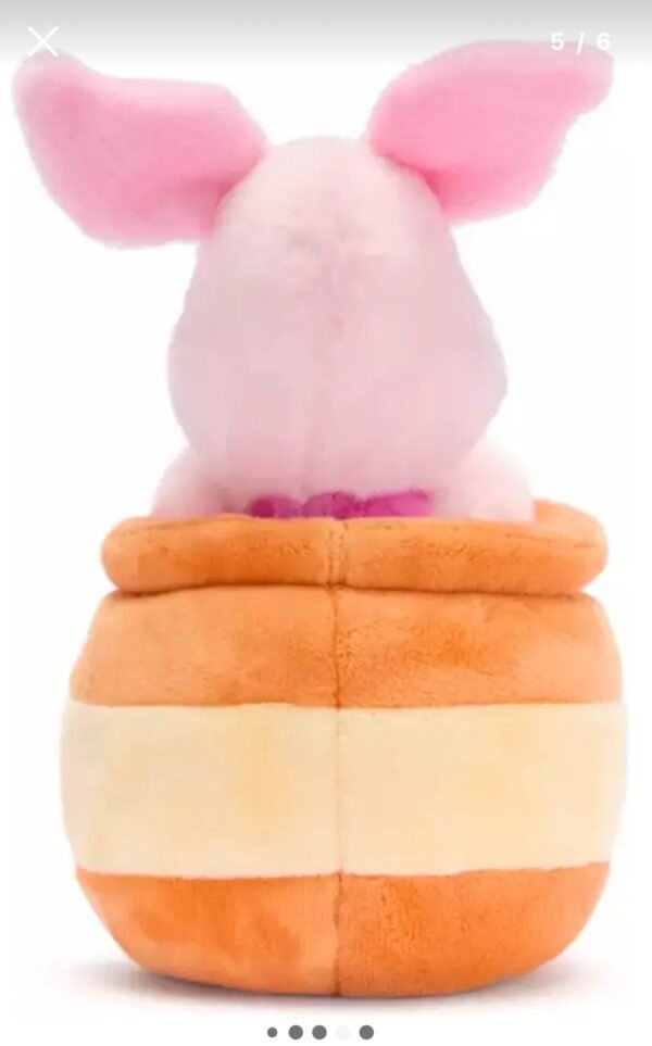 Piglet Peluche 18cm Tarro De Miel Disney Store Japón